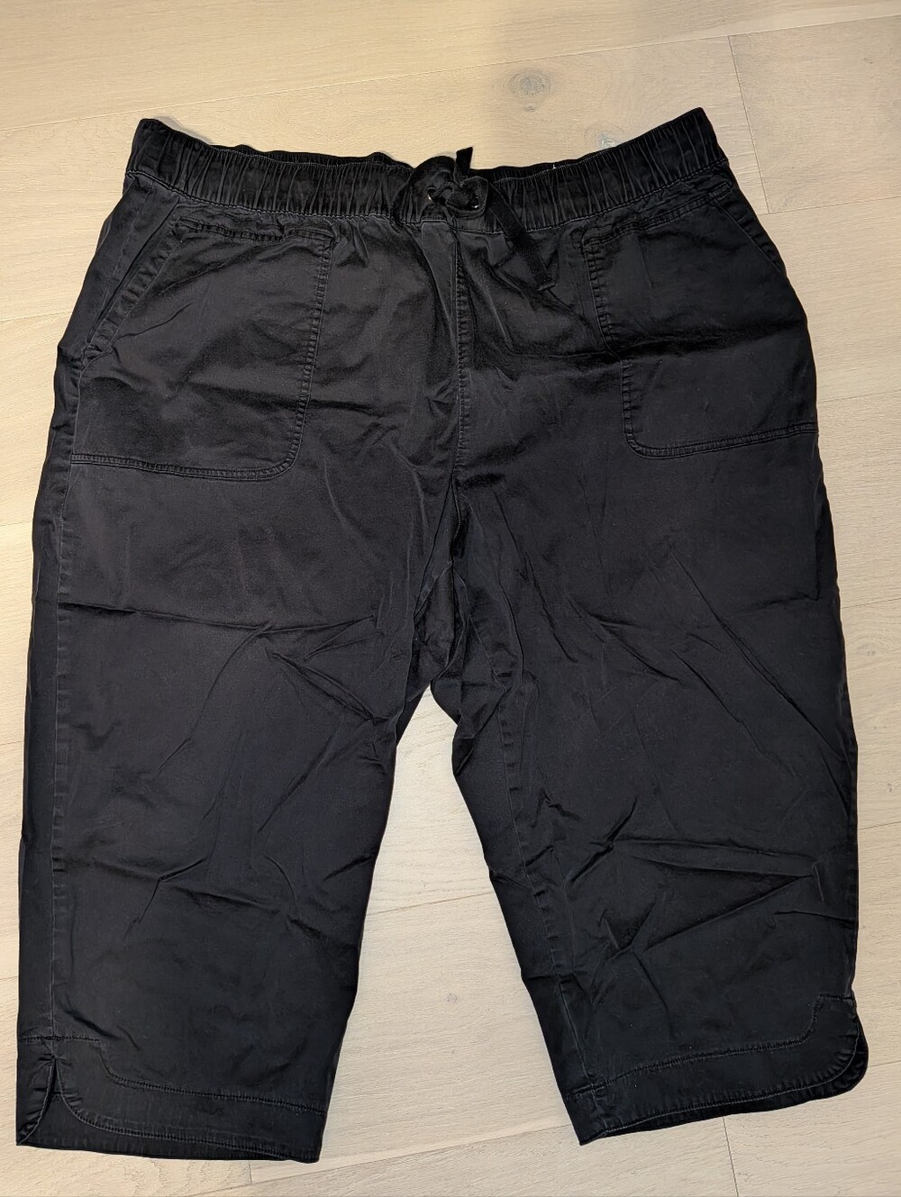 Lane Bryant Black Cropped Pants - Picture 3 of 8